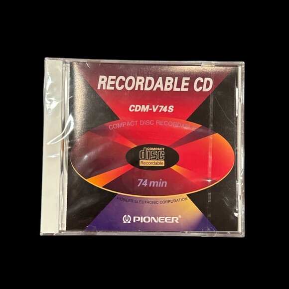 Lot of 10 Pioneer CD -V74S Recordable CDs 74 Min Audiophile - Picture 3 of 5